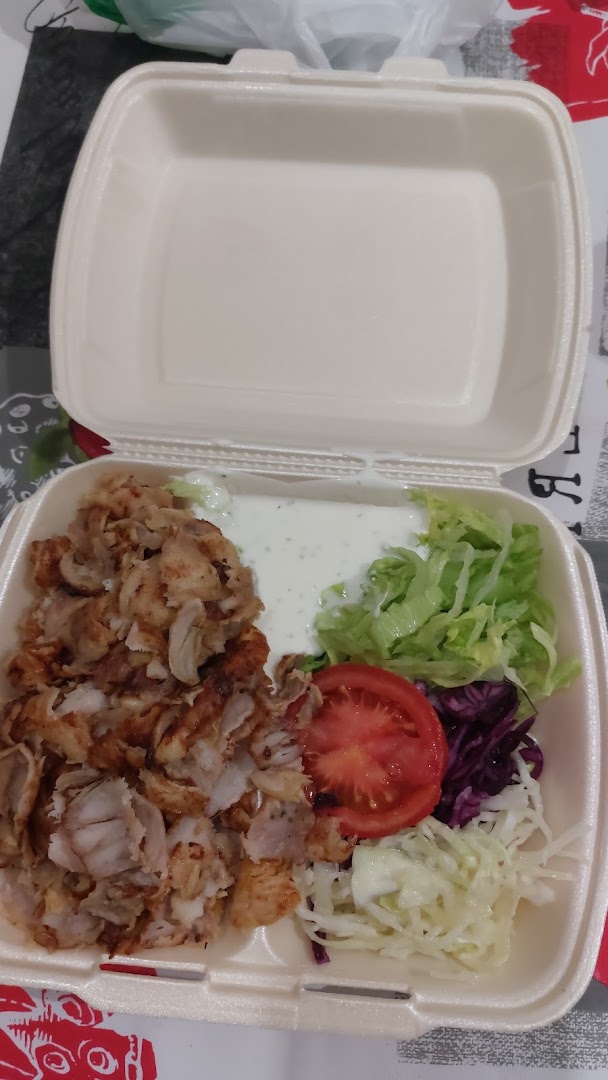 Kebab, pizza