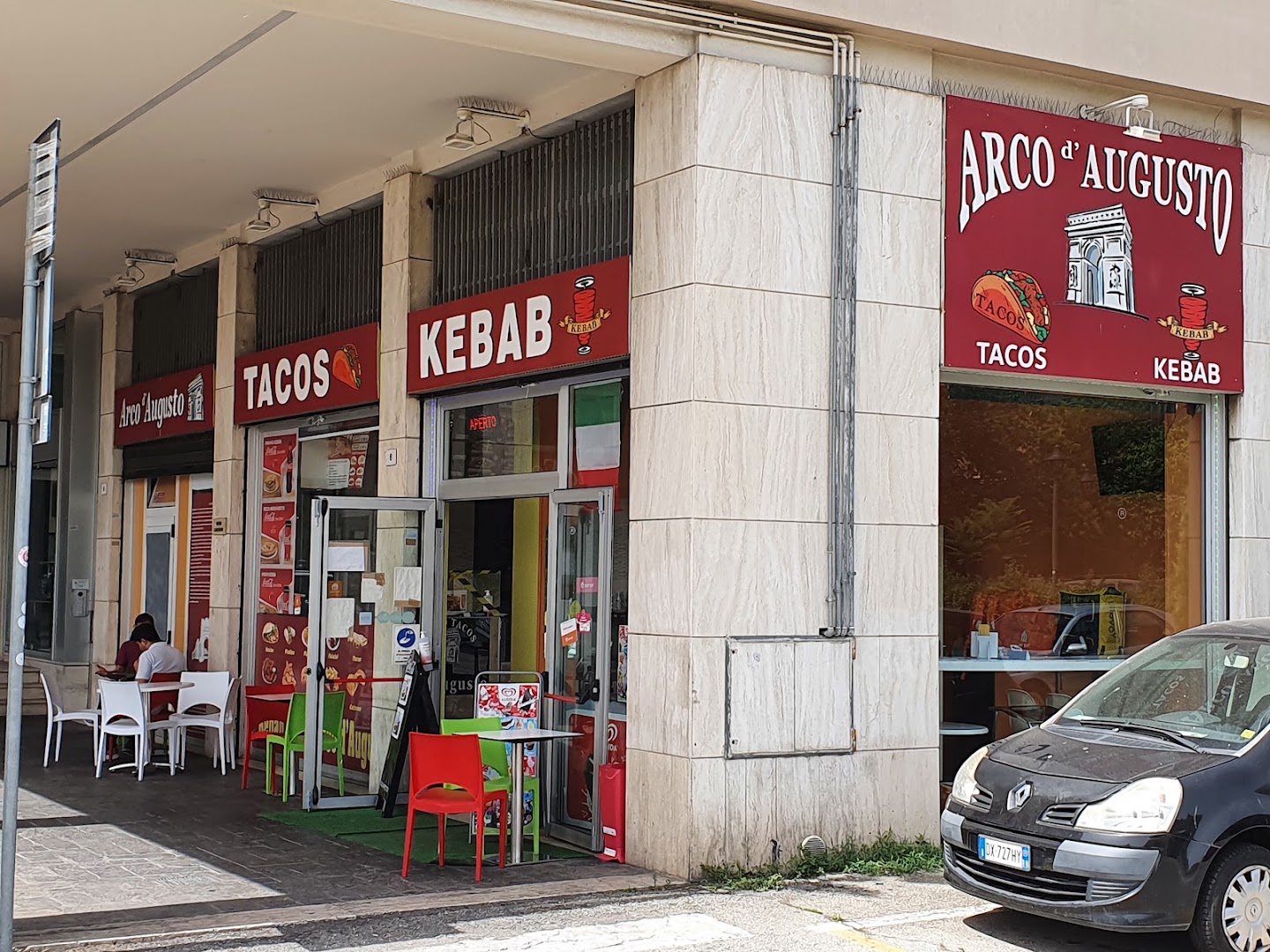 Kebab tacos Arco d'Augusto