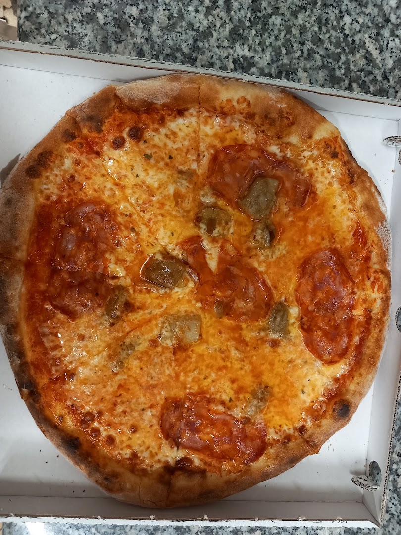 Kebap pizza