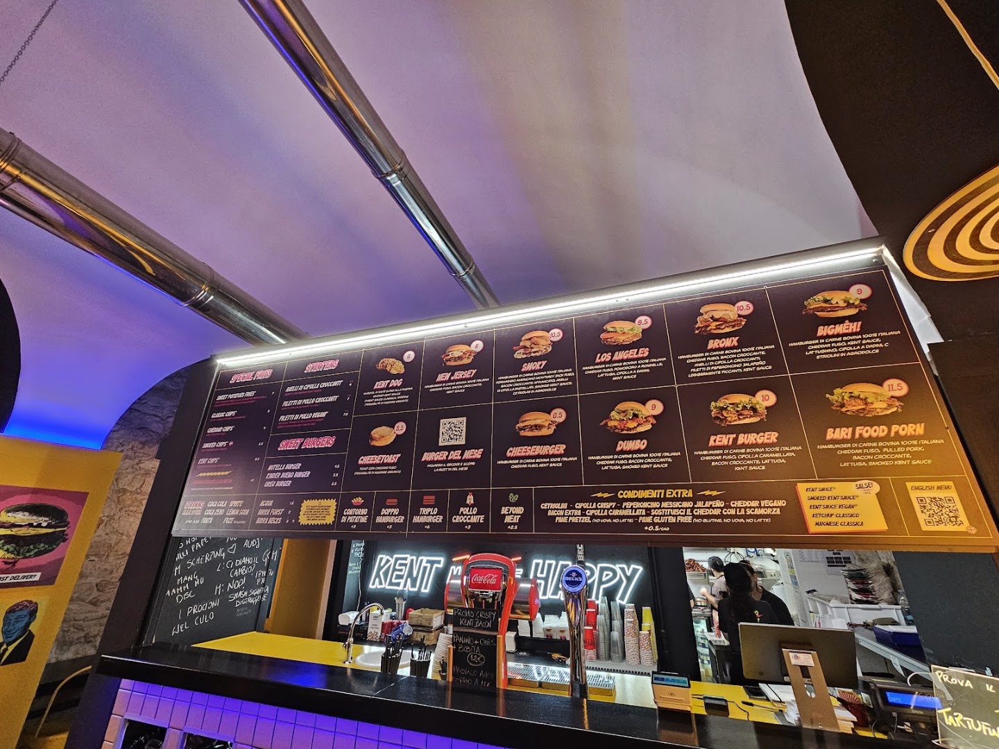 Kent smash burgers