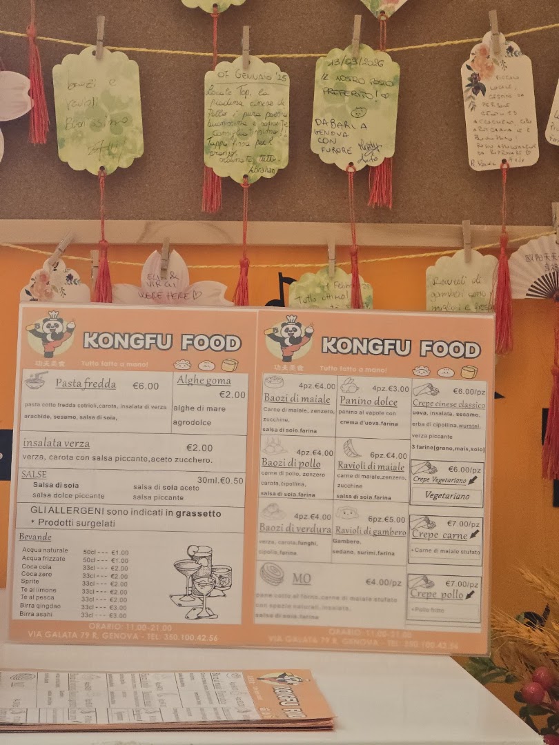 Kongfu Food, Genova