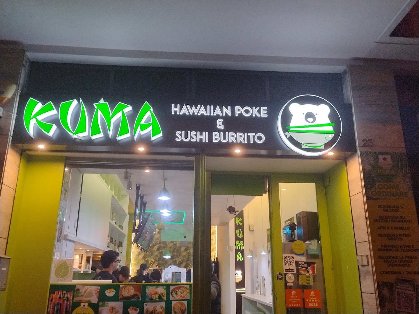 Kuma Hawaiian Poke & Sushi Burrito