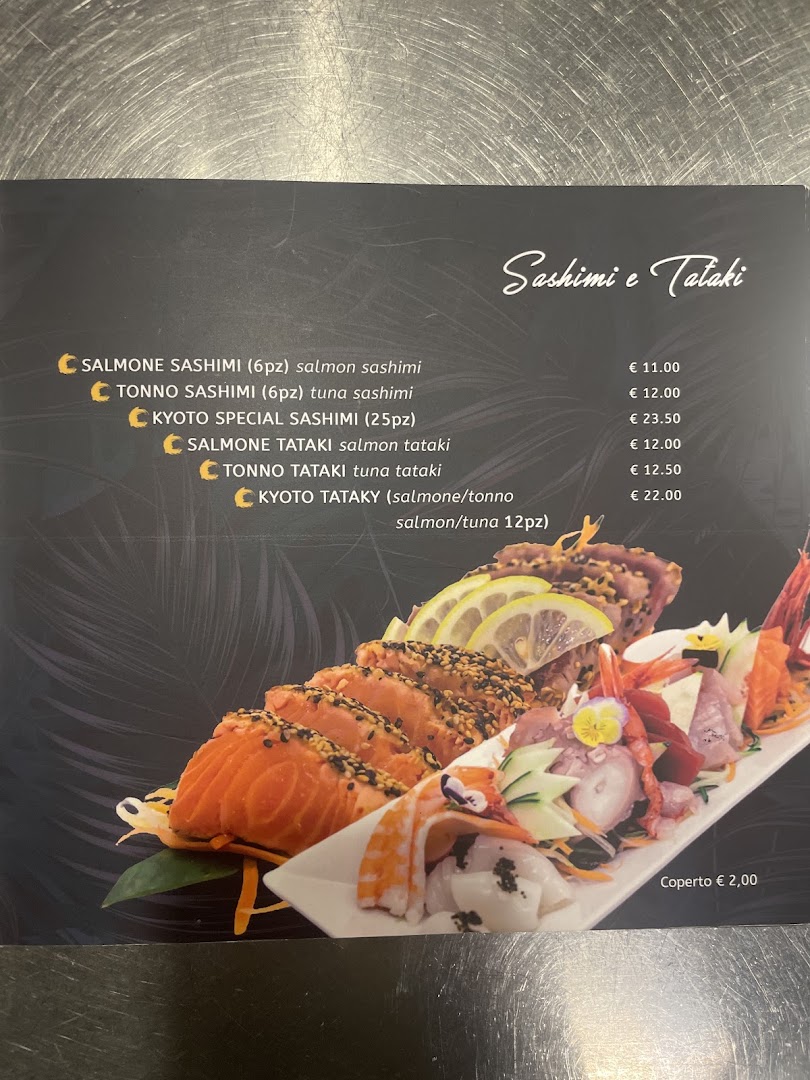 Kyō-To Sushi Catania (Menù alla carta), Catania