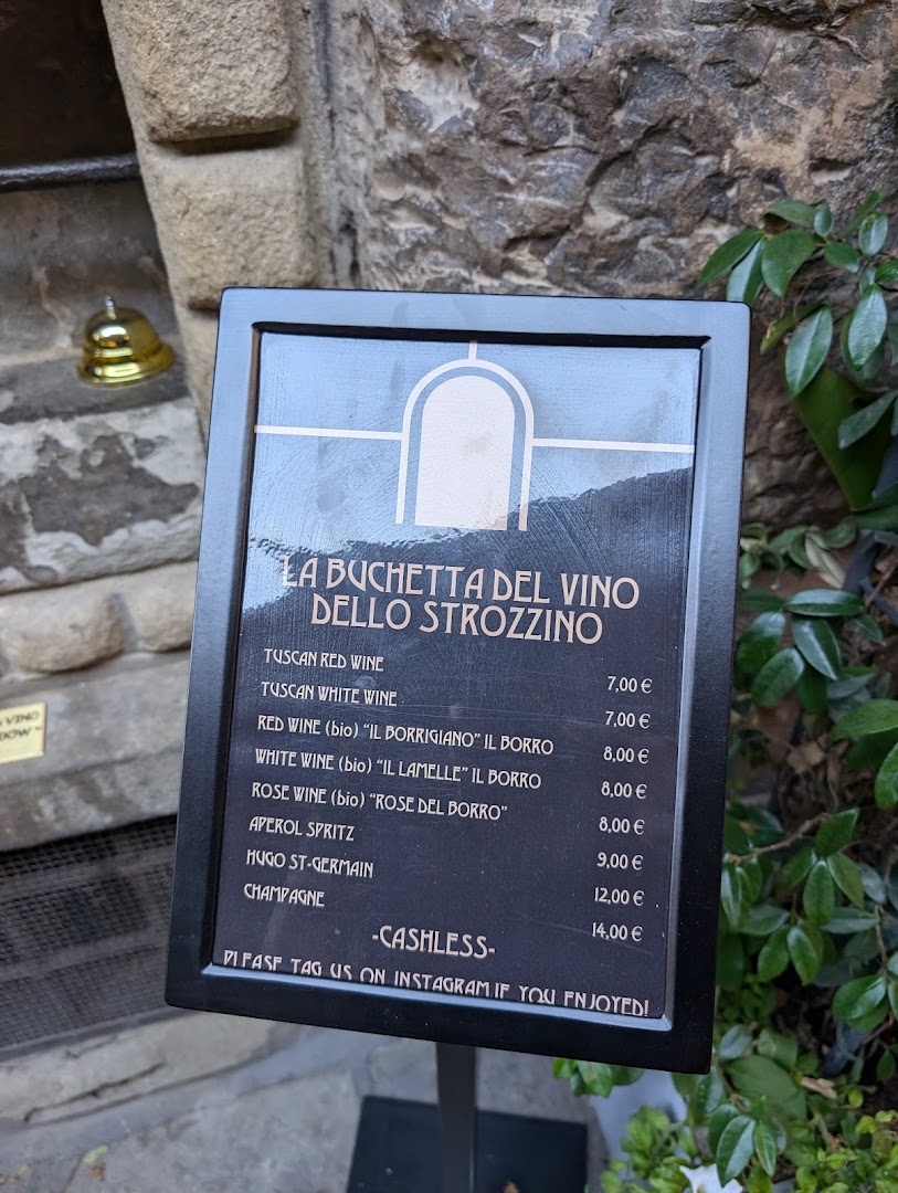 La Buchetta del vino dello Strozzino