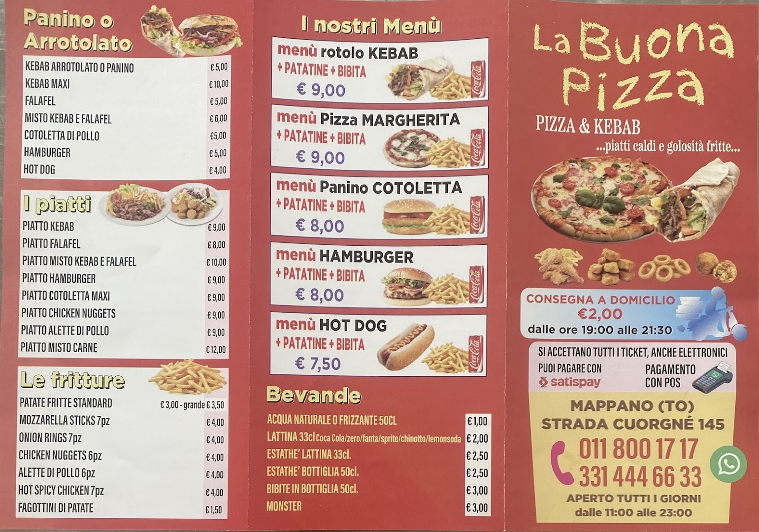 La buona pizza mappano