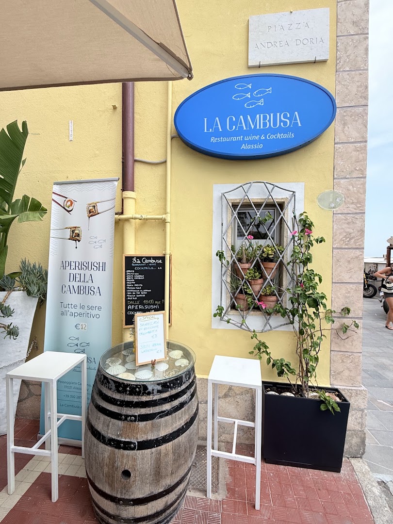 La Cambusa ristorante specialità di mare Alassio
