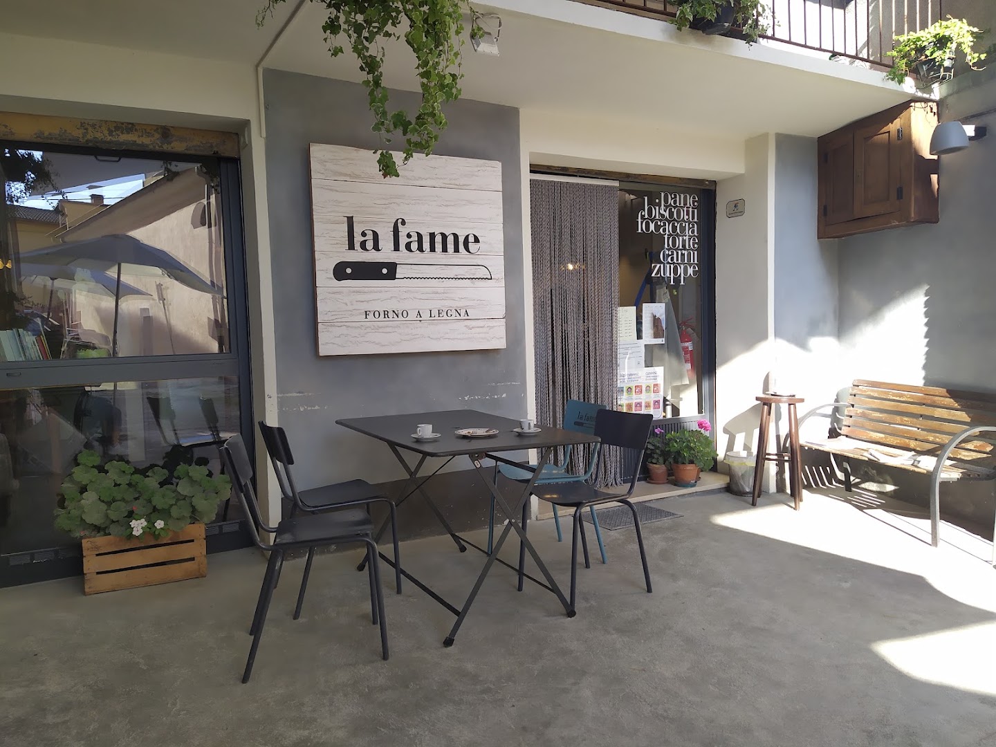 La fame - forno a legna