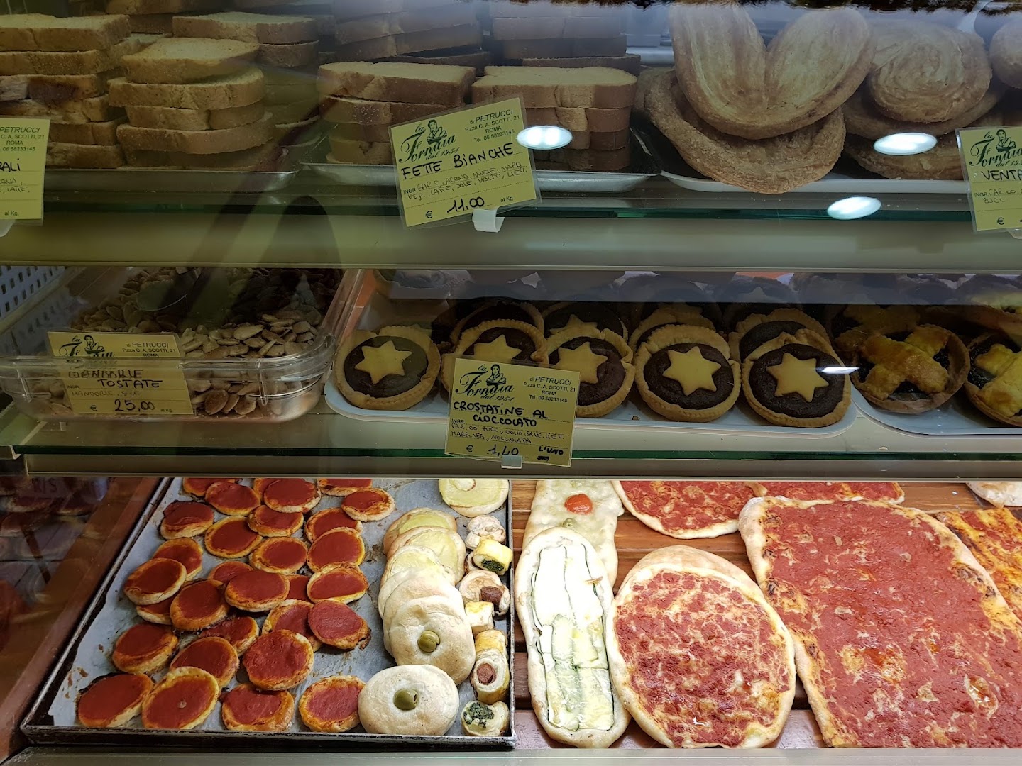 La fornaia dal 1954, Roma