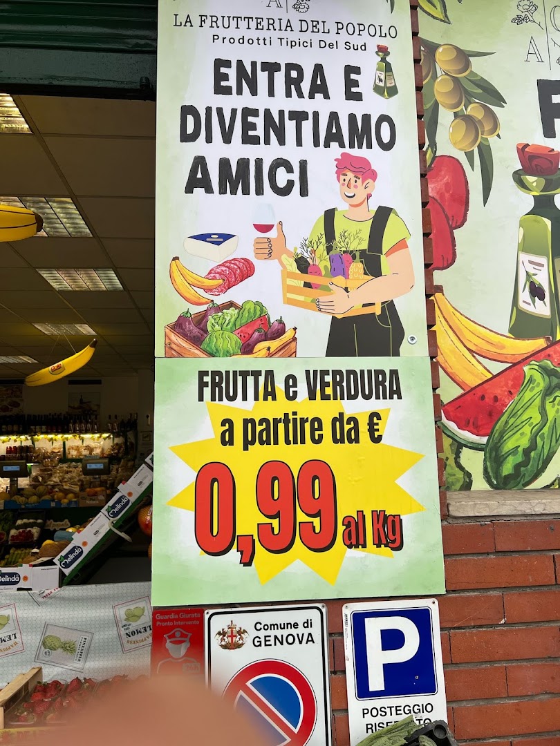 LA FRUTTERIA DEL POPOLO | PRODOTTI TIPICI DEL SUD | PANINI DEL SUD AL MOMENTO, Genova