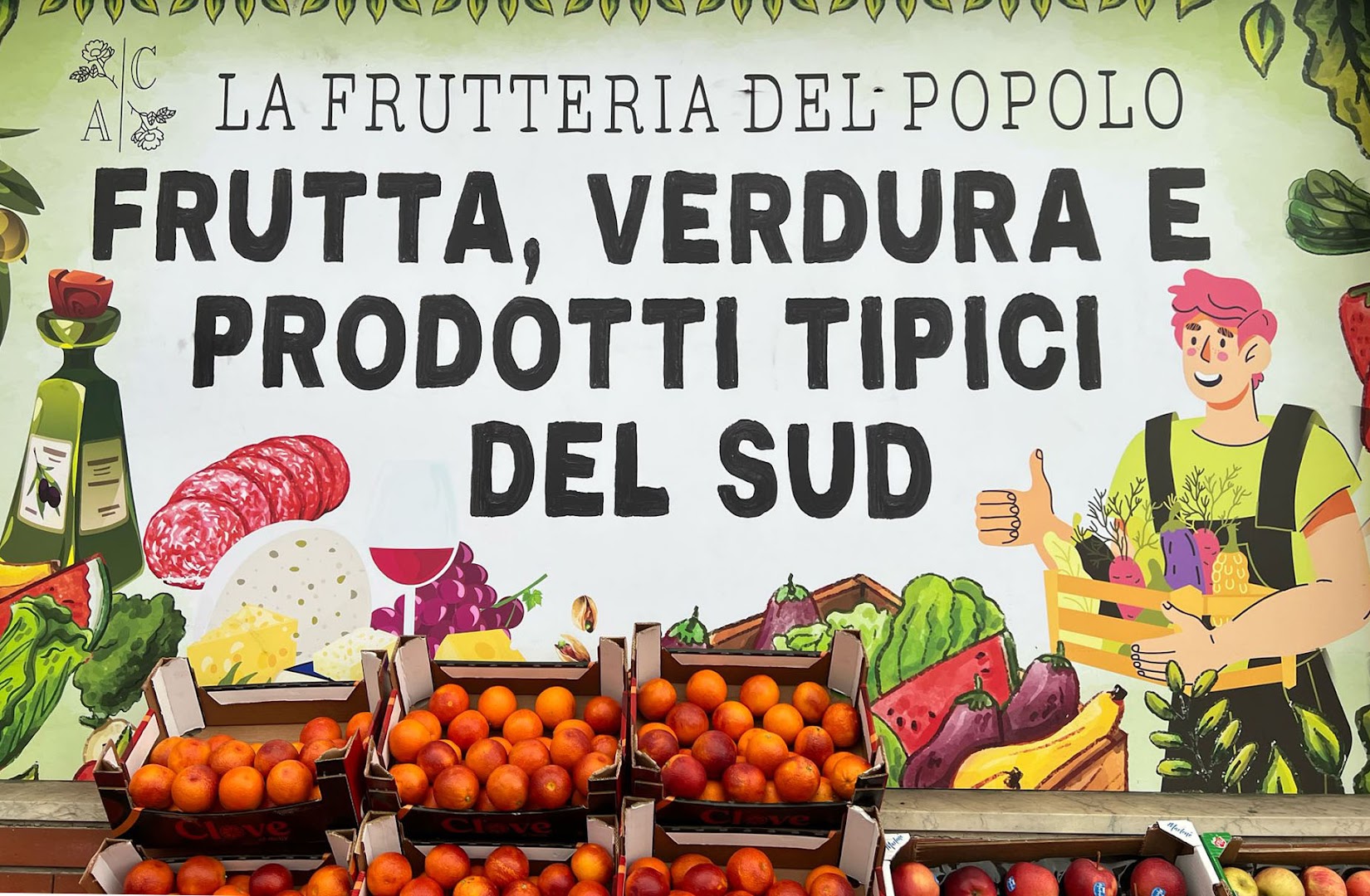 LA FRUTTERIA DEL POPOLO | PRODOTTI TIPICI DEL SUD | PANINI DEL SUD AL MOMENTO