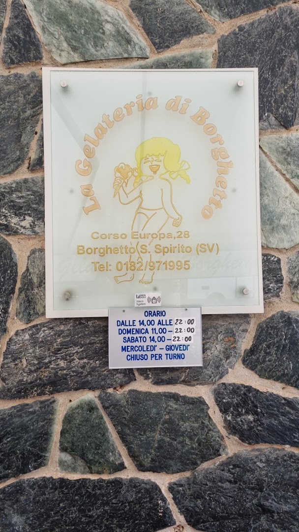 La Gelateria di Borghetto, Borghetto Santo Spirito