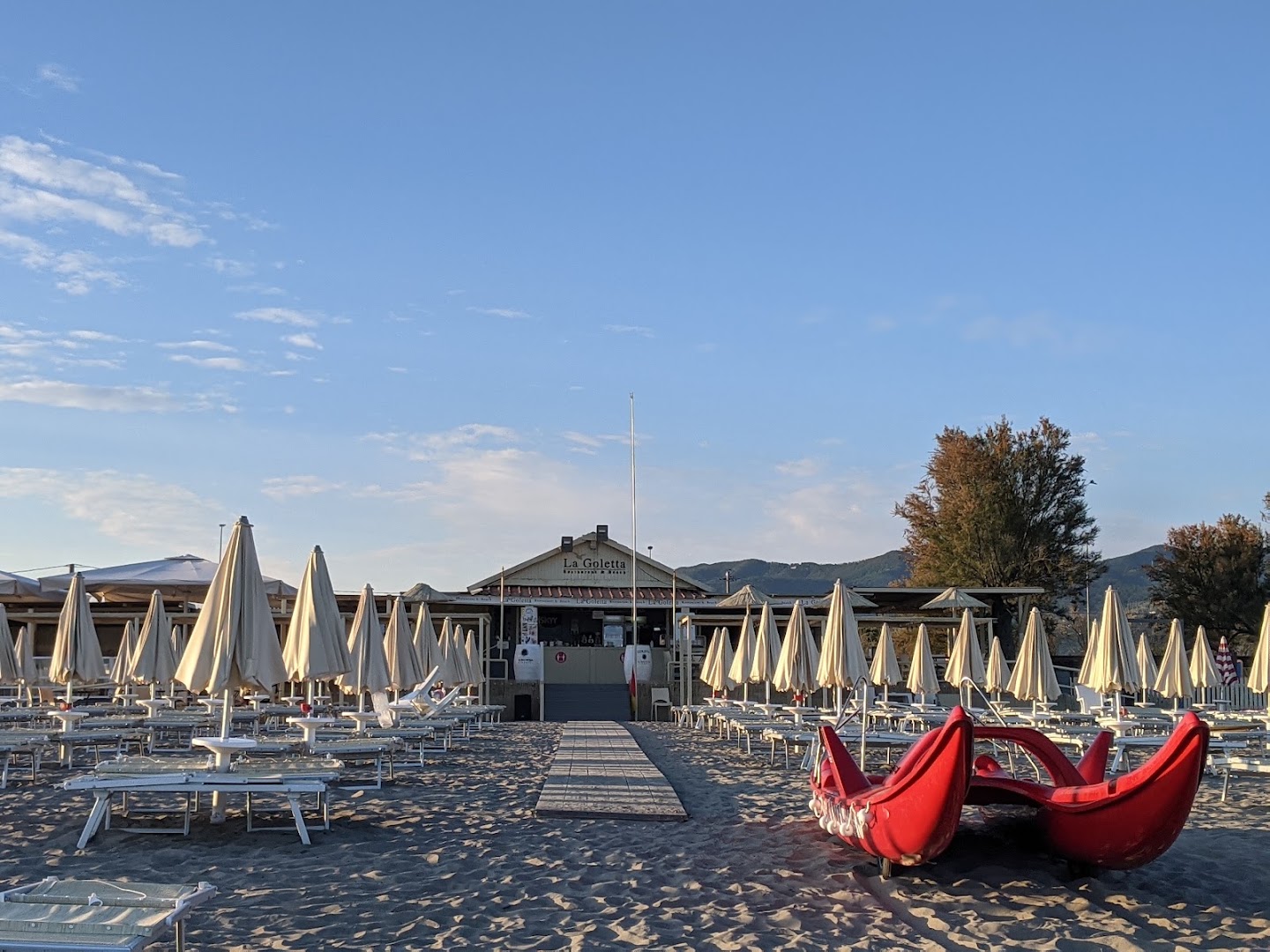 La Goletta Beach, Sarzana
