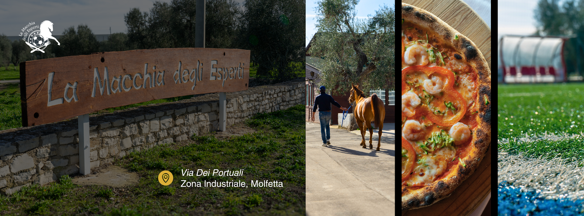 La Macchia degli Esperti - Pizzeria, Equitazione & Campi Sportivi, Molfetta