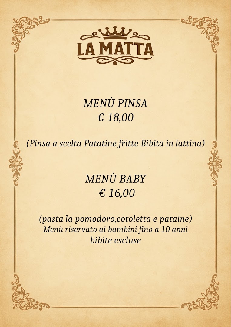 La Matta Bar Ristornate