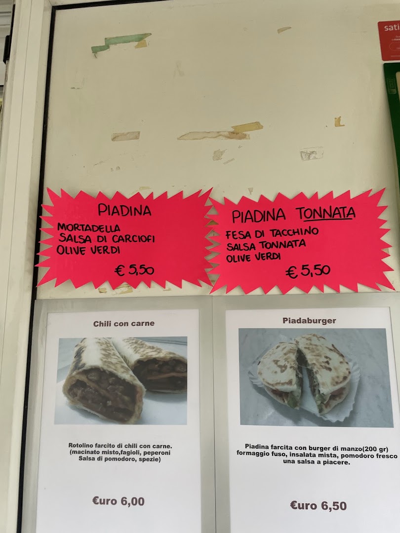 La piadina dello chef