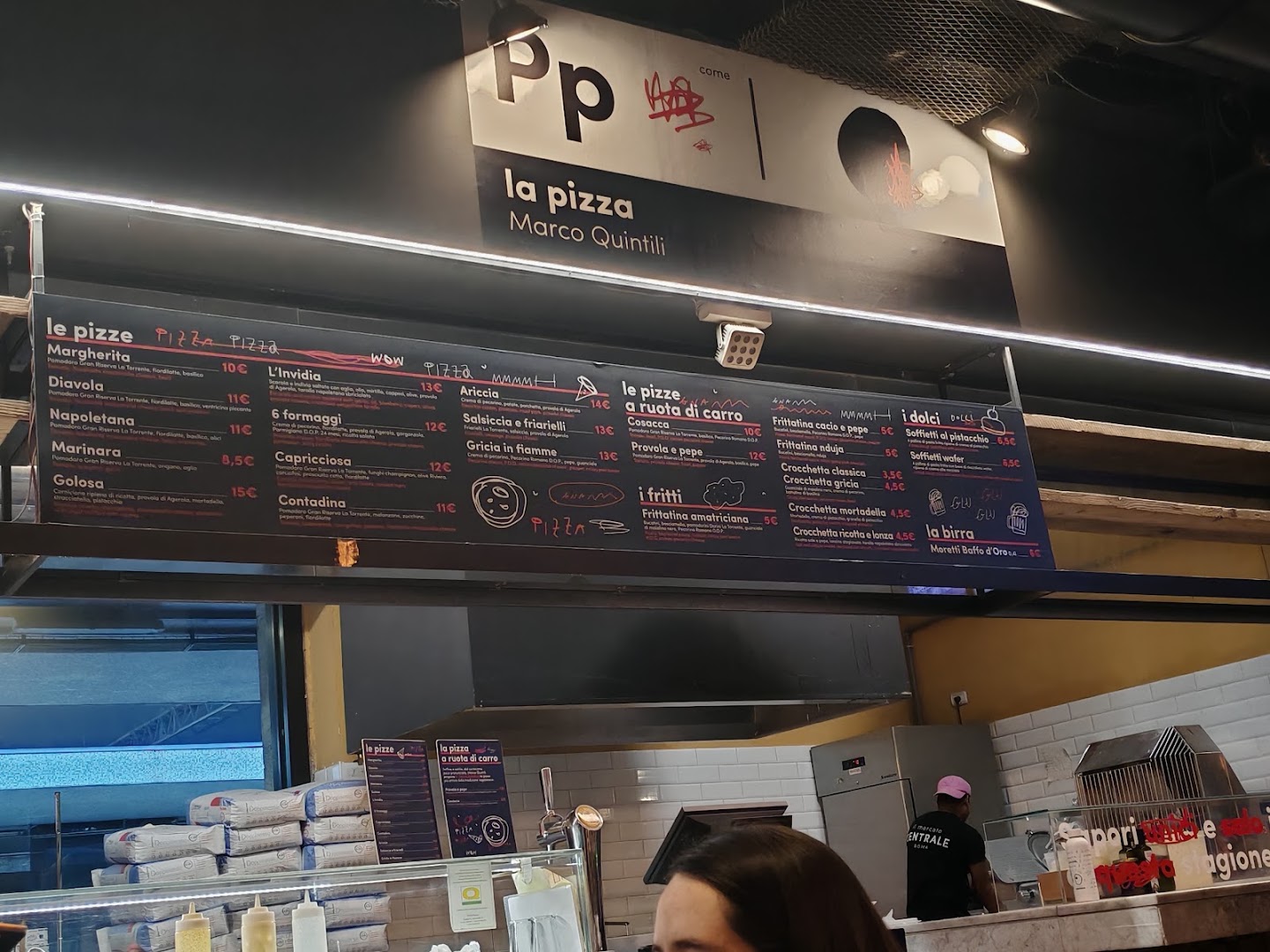 La pizza di Marco Quintili