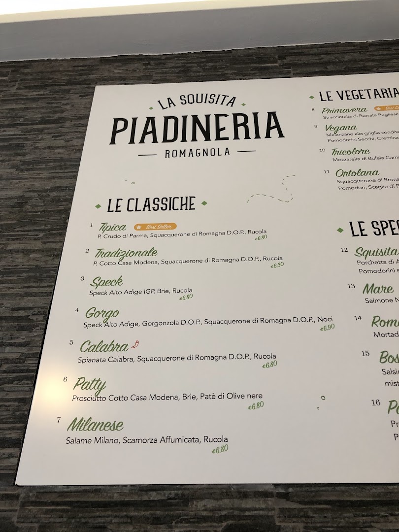 La squisita piadineria, Torino