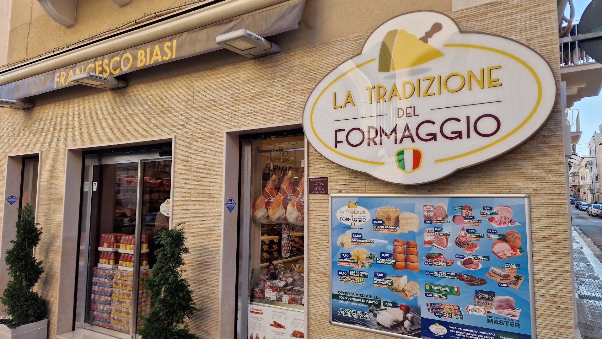 La Tradizione del Formaggio, Monopoli