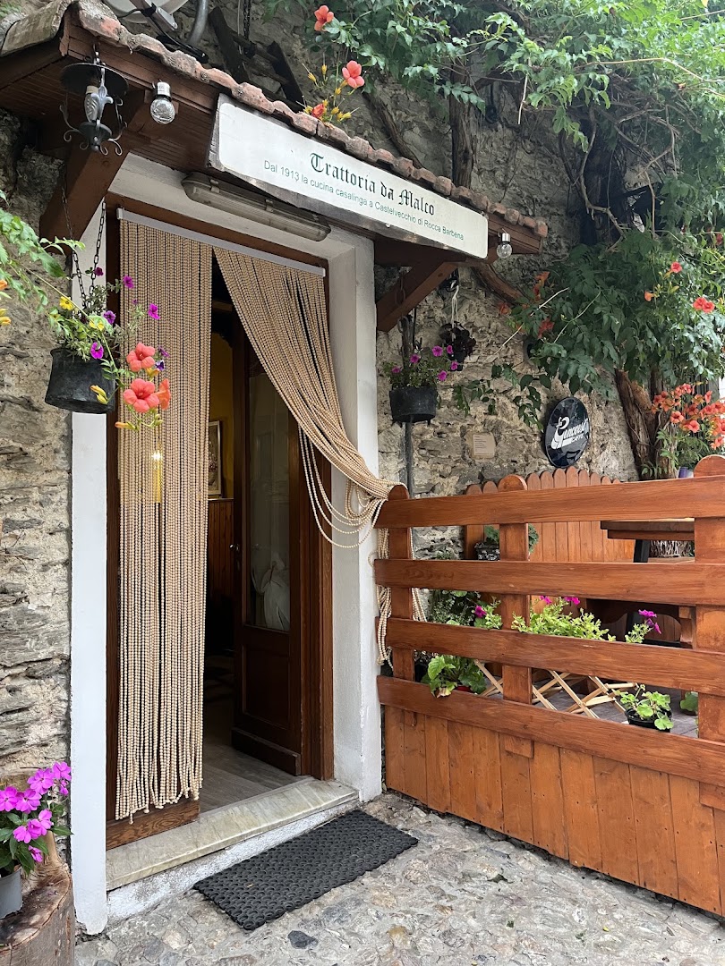 La Trattoria di Malco Claudio, Castelvecchio di Rocca Barbena