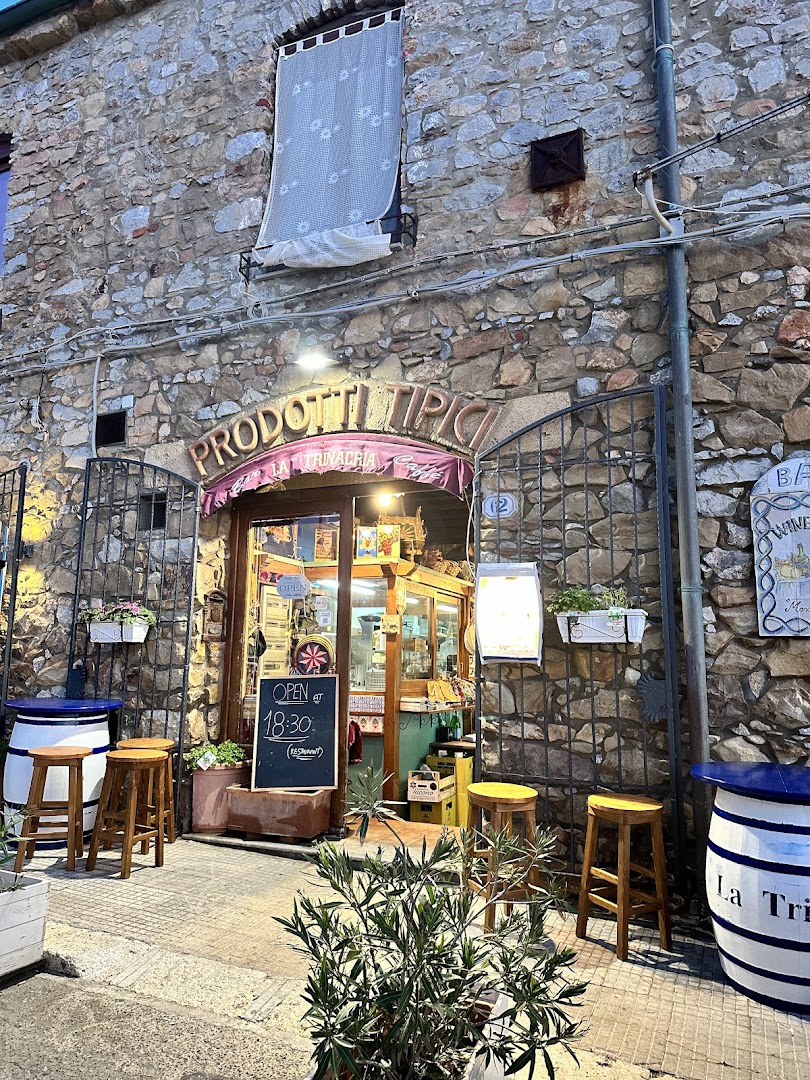 La Trinacria prodotti tipici enoteca wine food, Cefalù