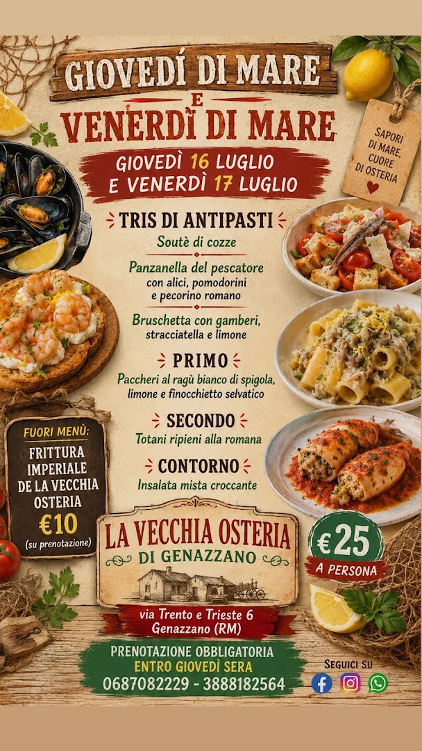 La Vecchia Osteria di Genazzano, Genazzano