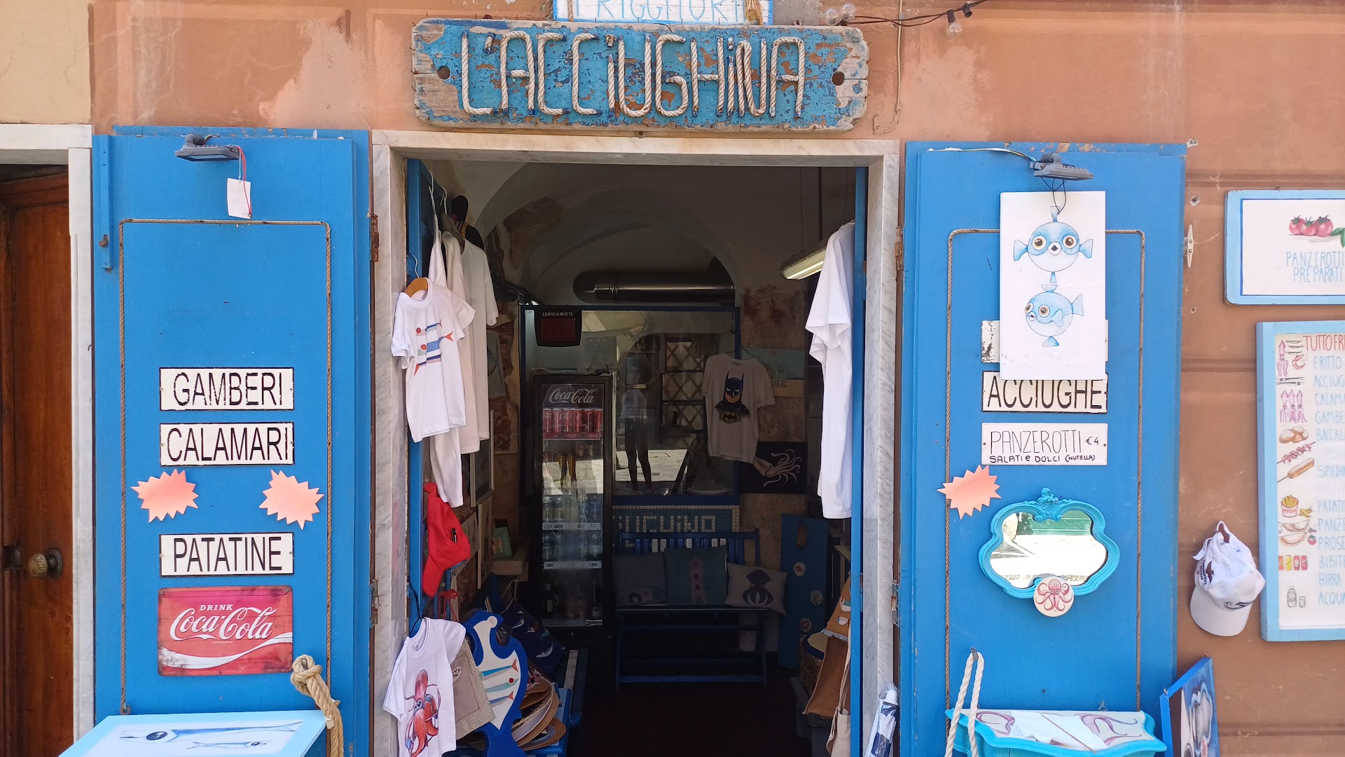 L'acciugaio del carruggio, Sestri Levante
