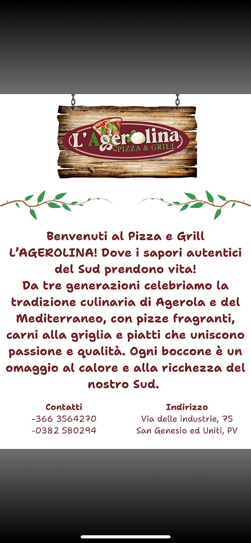 L’Agerolina Pizza & Grill