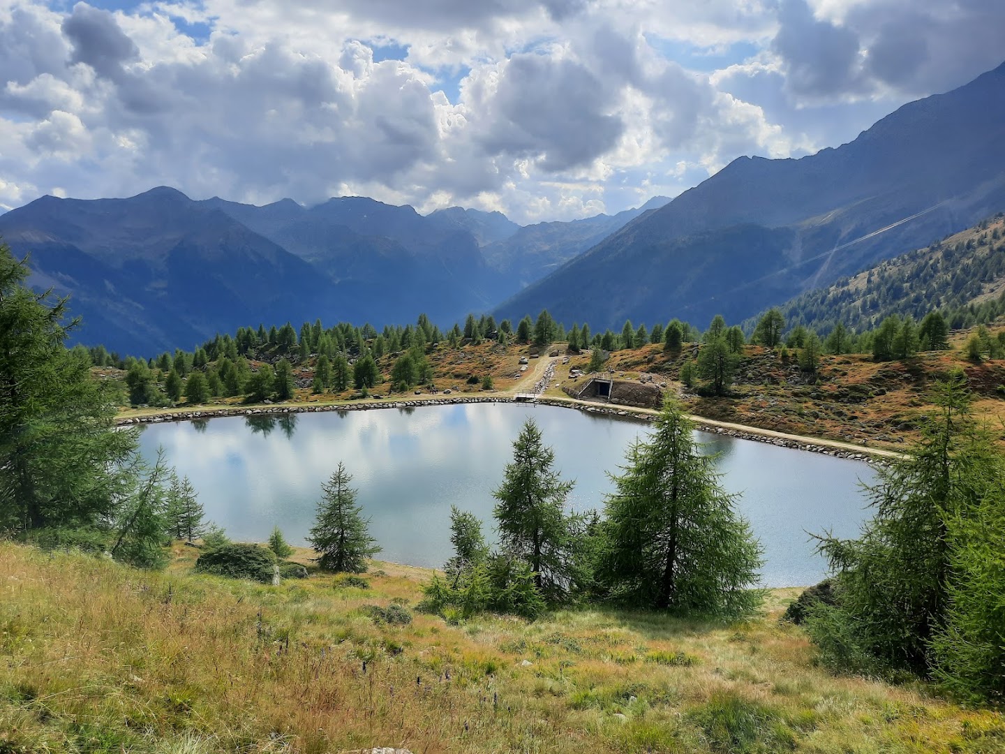 Laghetto Piani del Vioz, Doss dei Cembri, Peio