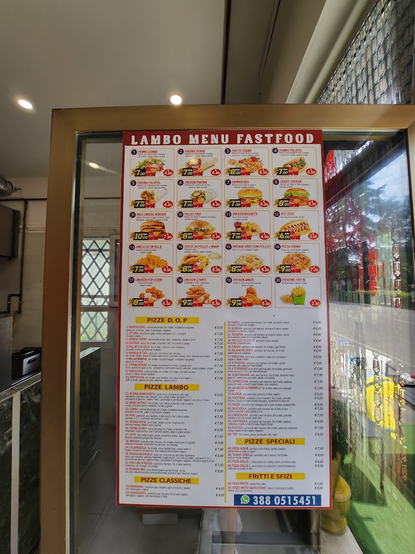 LAMBO PIZZA & KEBAB DI MUSHTAQ SAQIB, Sant'Agata Bolognese