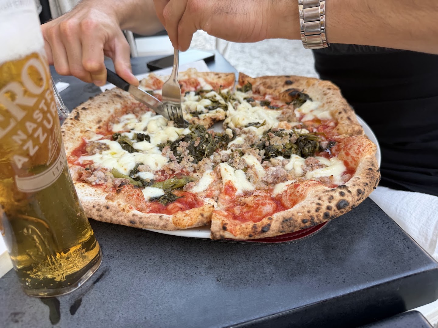 L'antica pizzeria "Da Michele"