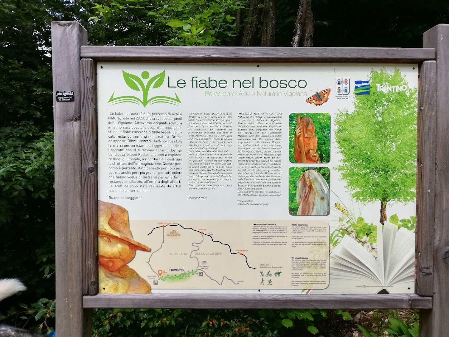 Le fiabe nel bosco (Sentiero)