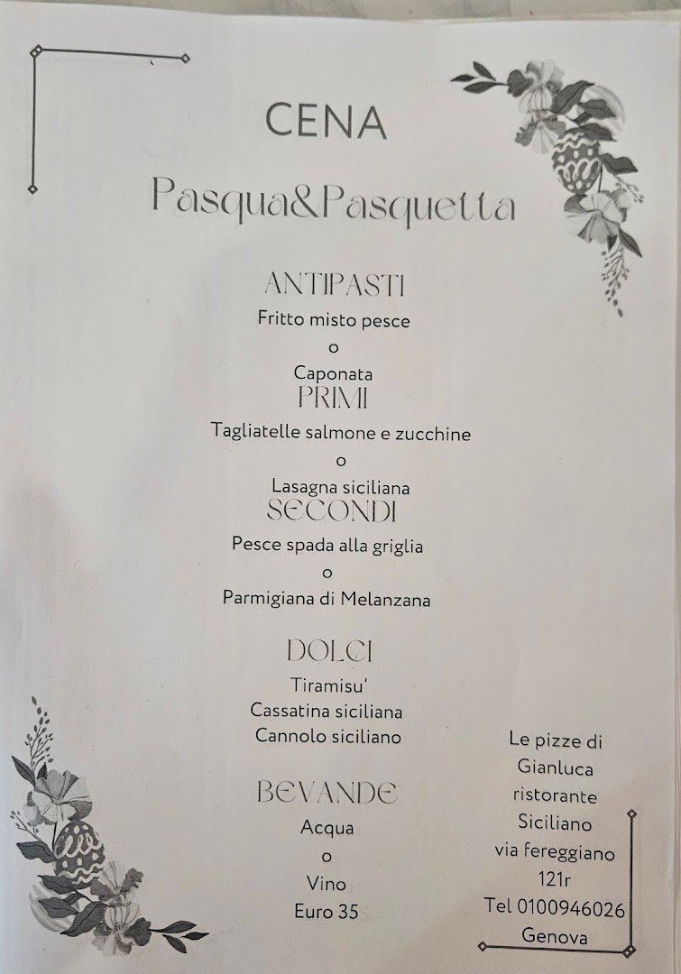 Le Pizze Di Gianluca - Ristorante Siciliano