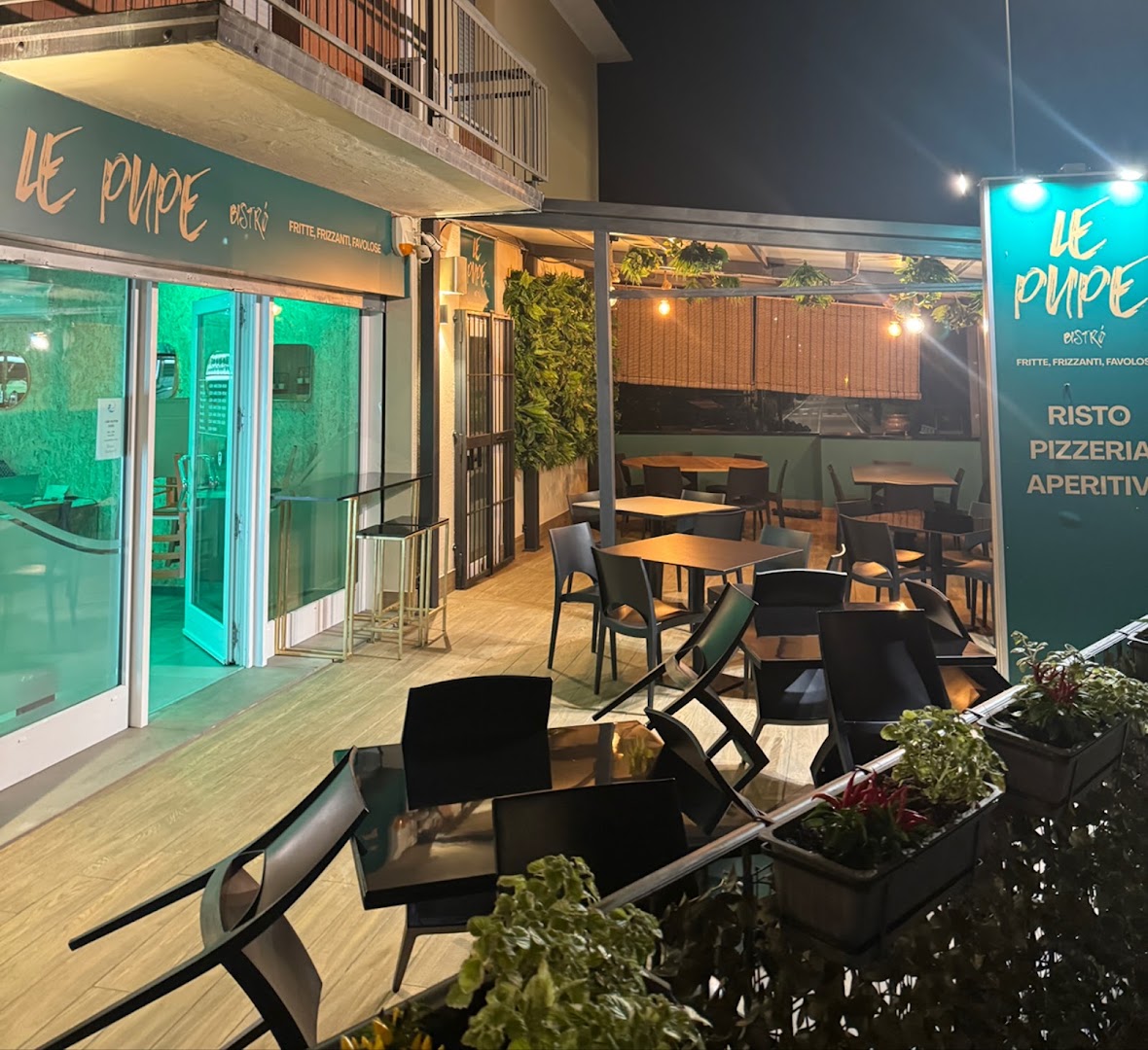 Le Pupe Bistró, Ambivere