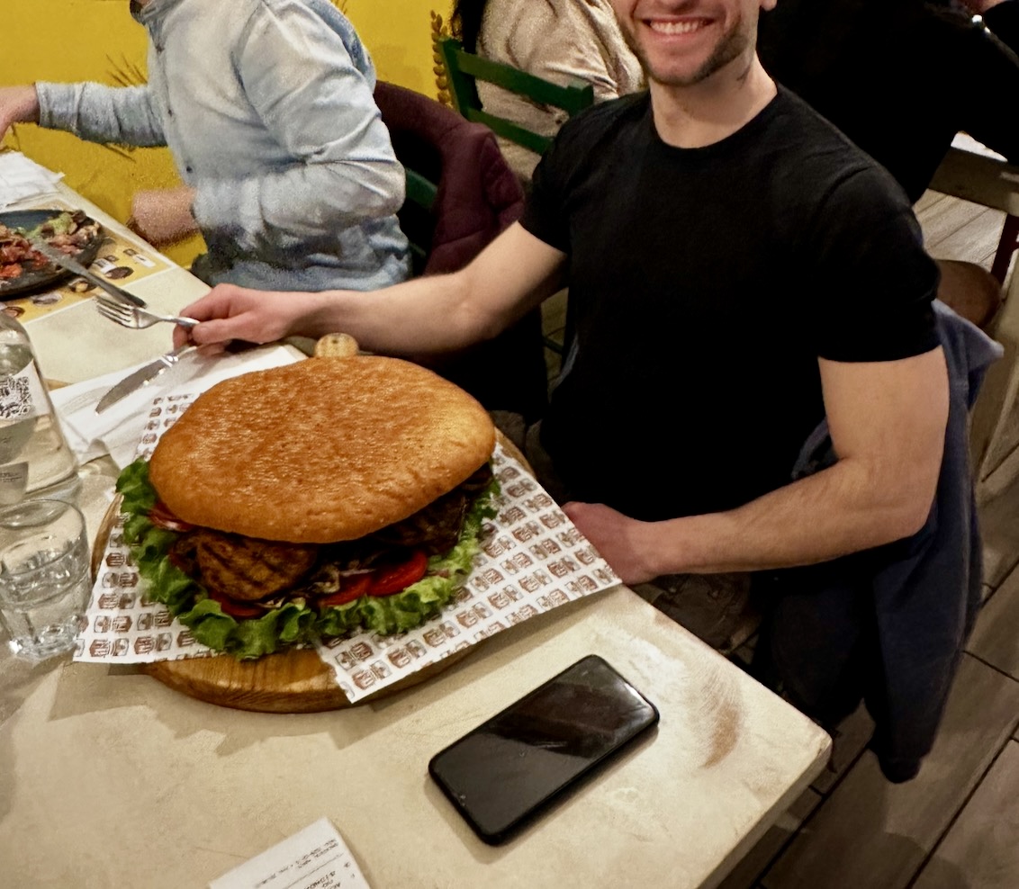 L'hamburger del contadino