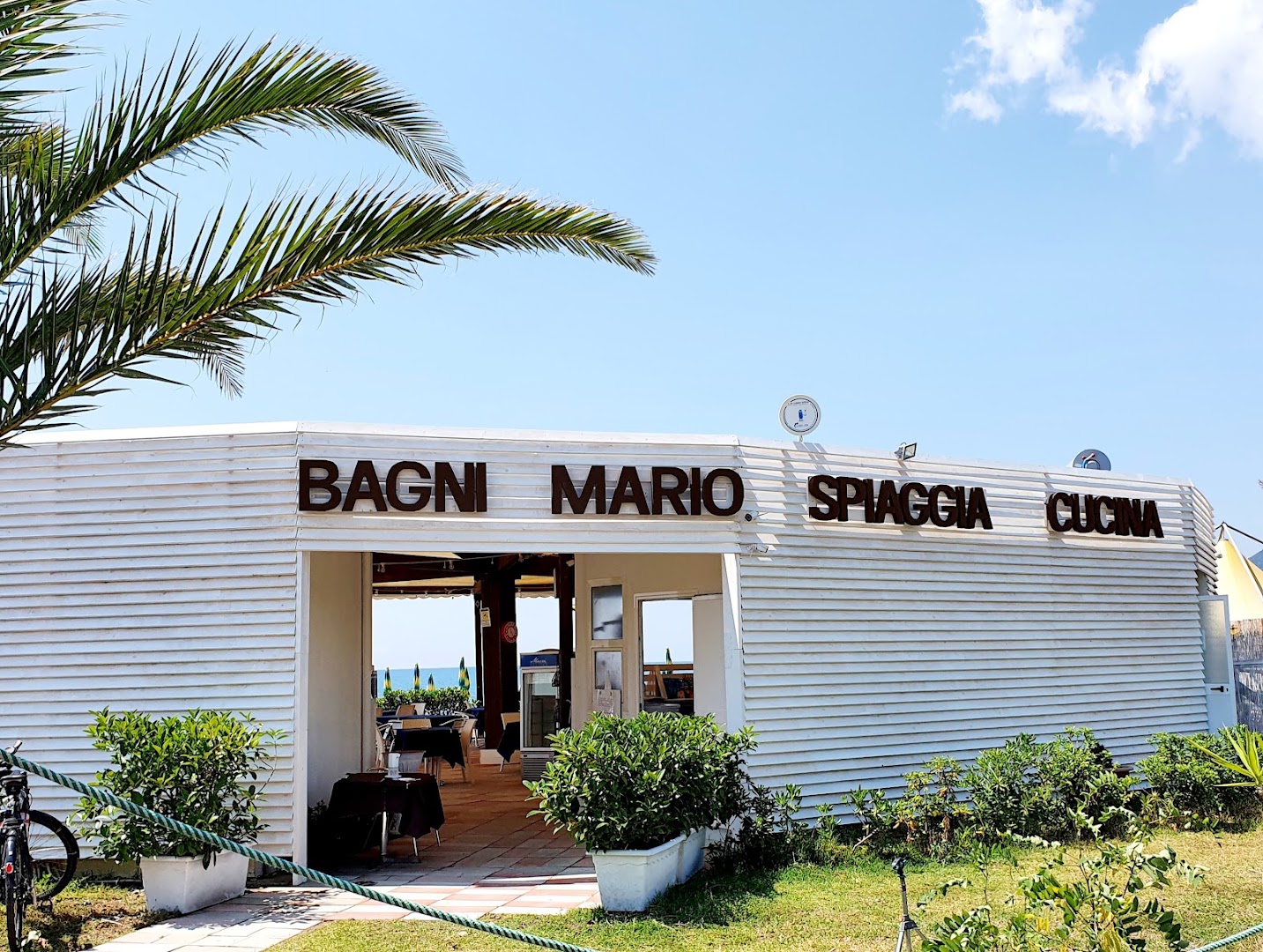 Lido Bagni Mario spiaggia e cucina
