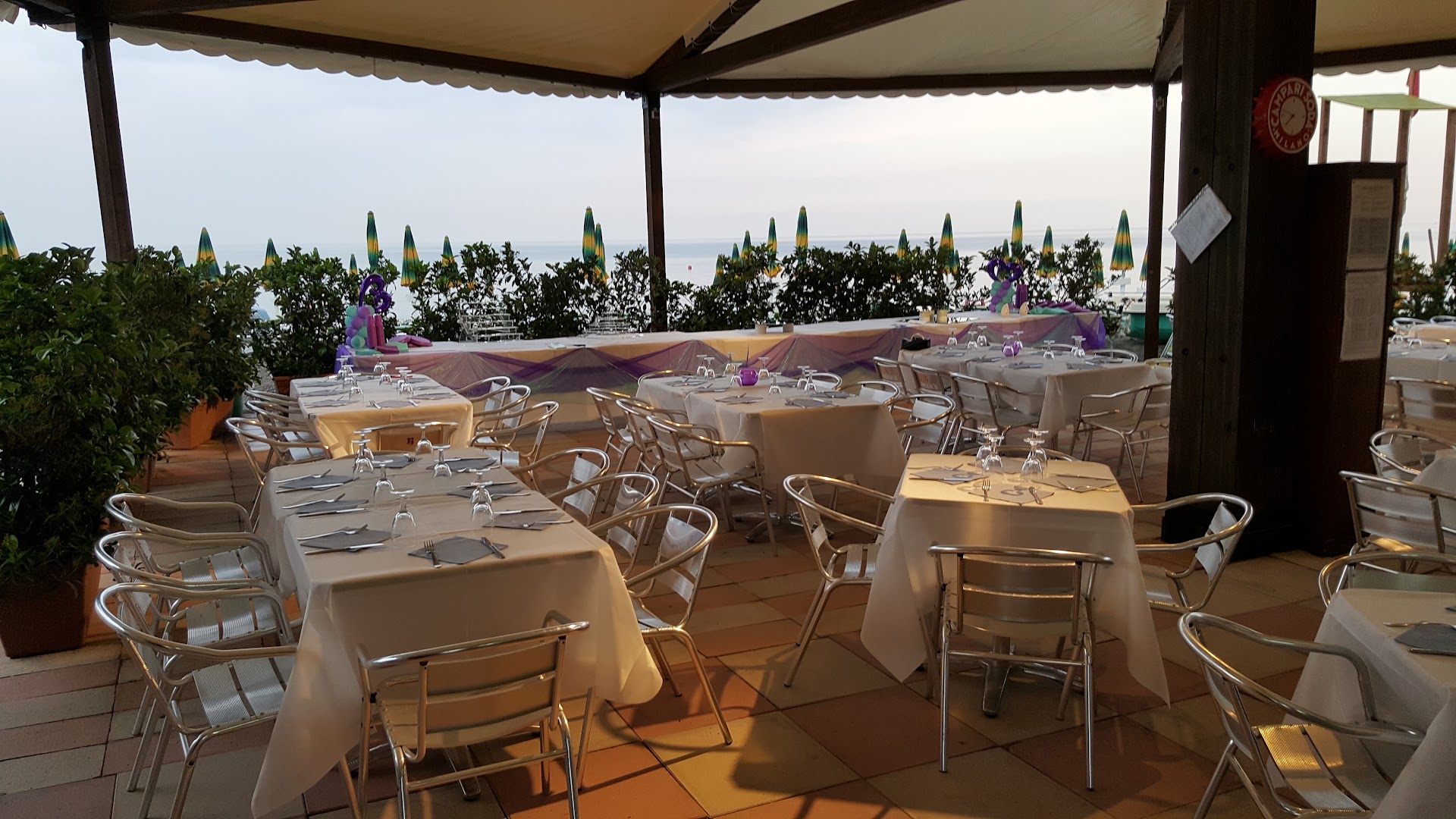 Lido Bagni Mario spiaggia e cucina