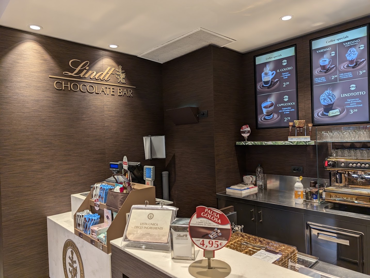 Lindt Chocolate Shop Da Vinci