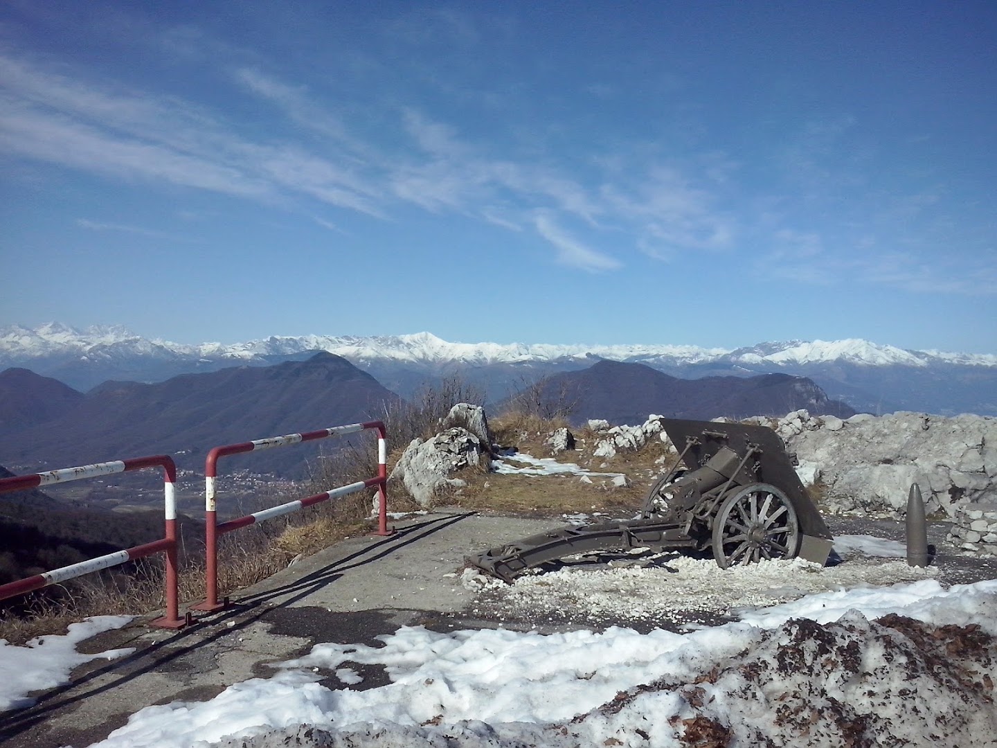 Linea Cadorna 1917, Belvedere