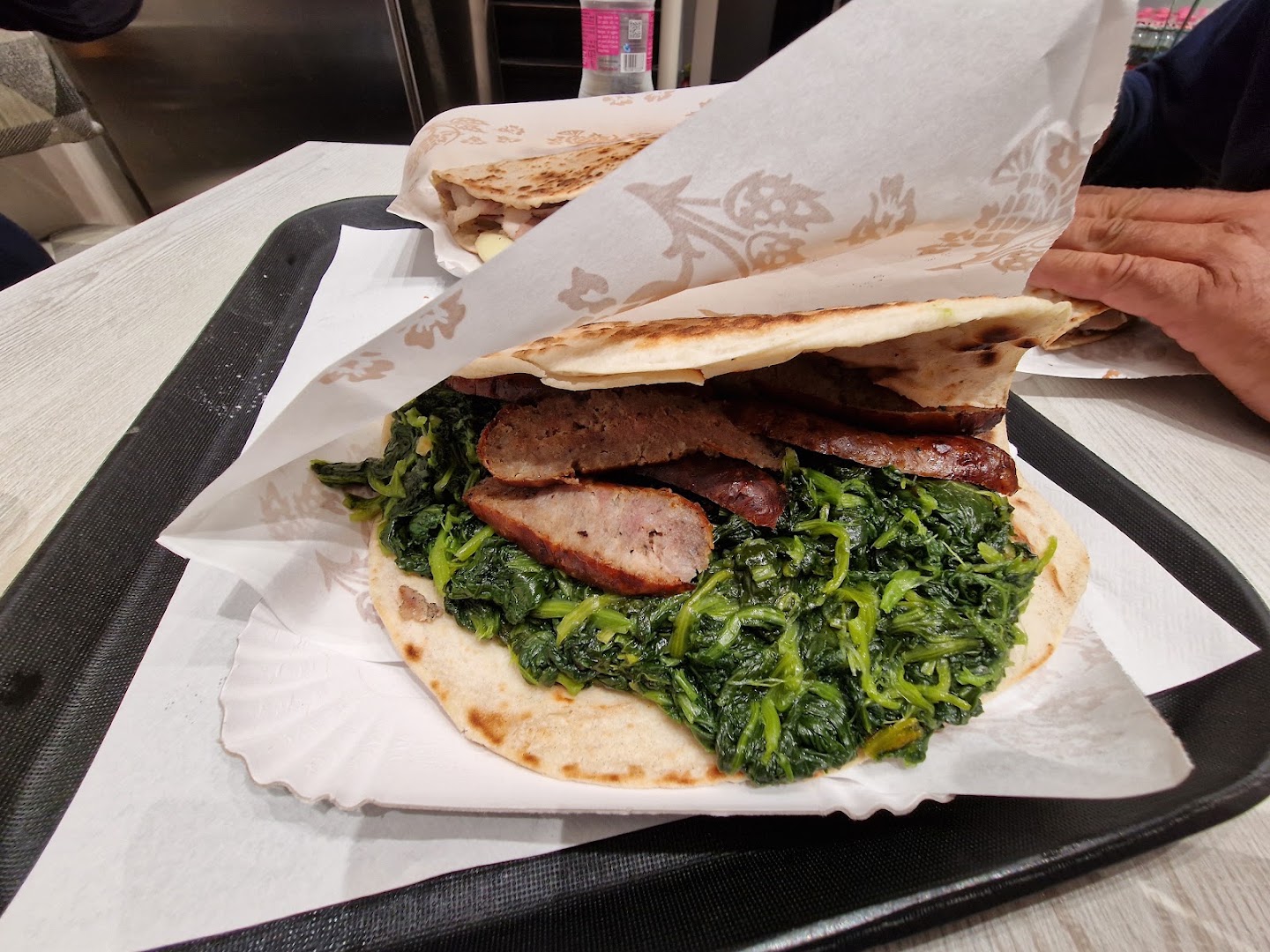 L'isola dei Sapori Pesaro - Piadina ben farcita e Cono dell'Isola