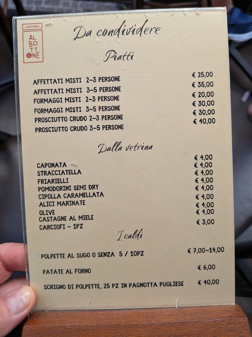 Losteria Al Bottone