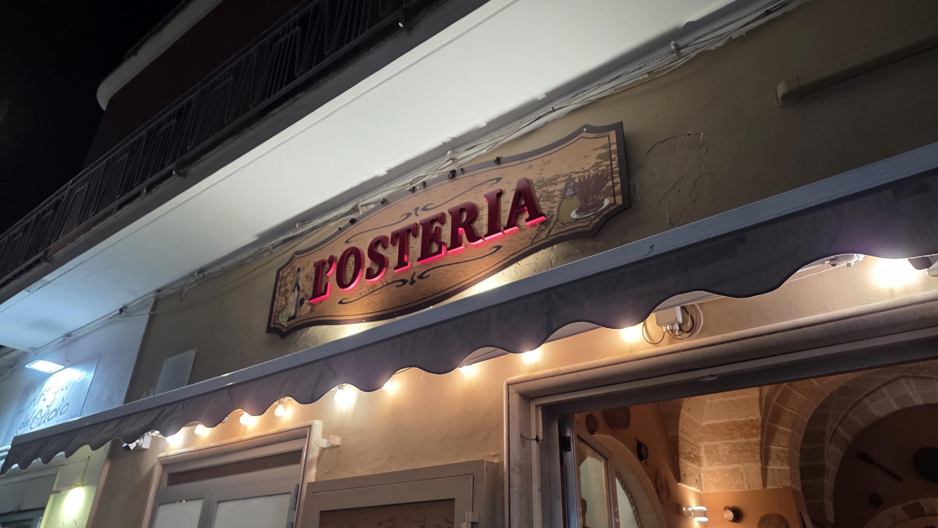 L’OSTERIA (Cucina casareccia)
