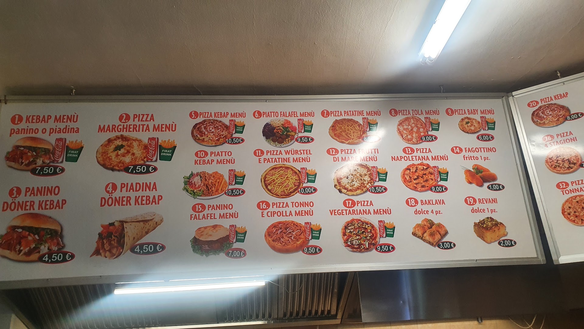 Luna Kebab & Pizza, Novara