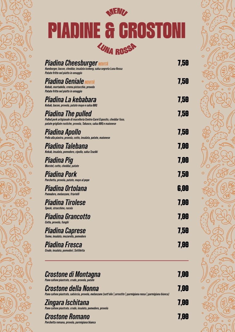 Luna Rossa Pizzeria