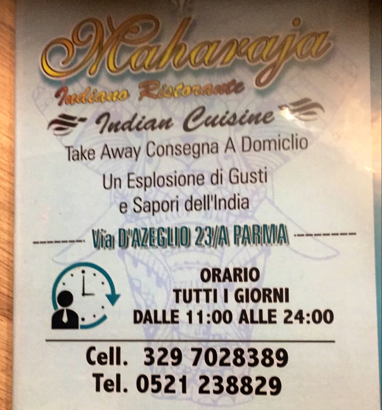 Maharaja Indian restaurant