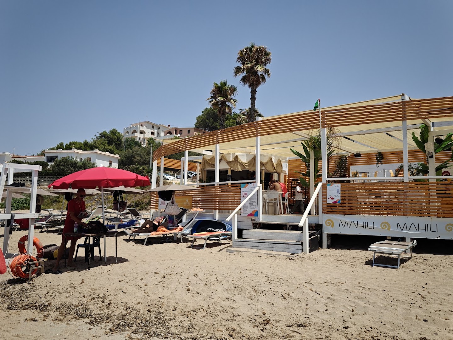 Mahili Beach Sciacca | Stabilimento Balneare | Pizzeria sul Mare