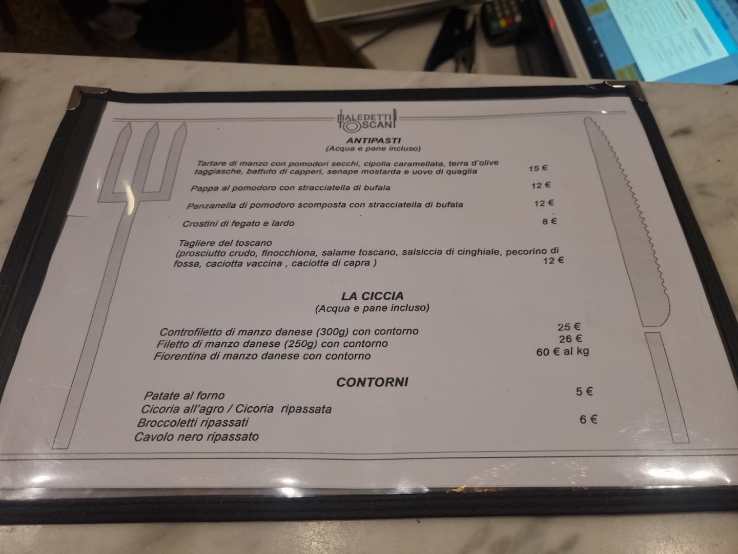 Maledetti Toscani Trattoria con Specialità Toscane