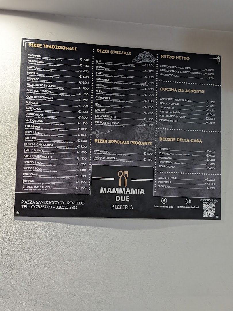 Pizzeria Mammamia Due