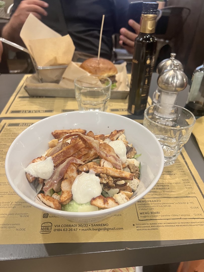 Manik - L'officina del burger, Sanremo