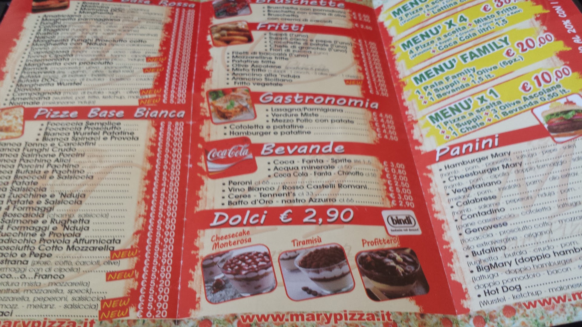 MARY PIZZA
