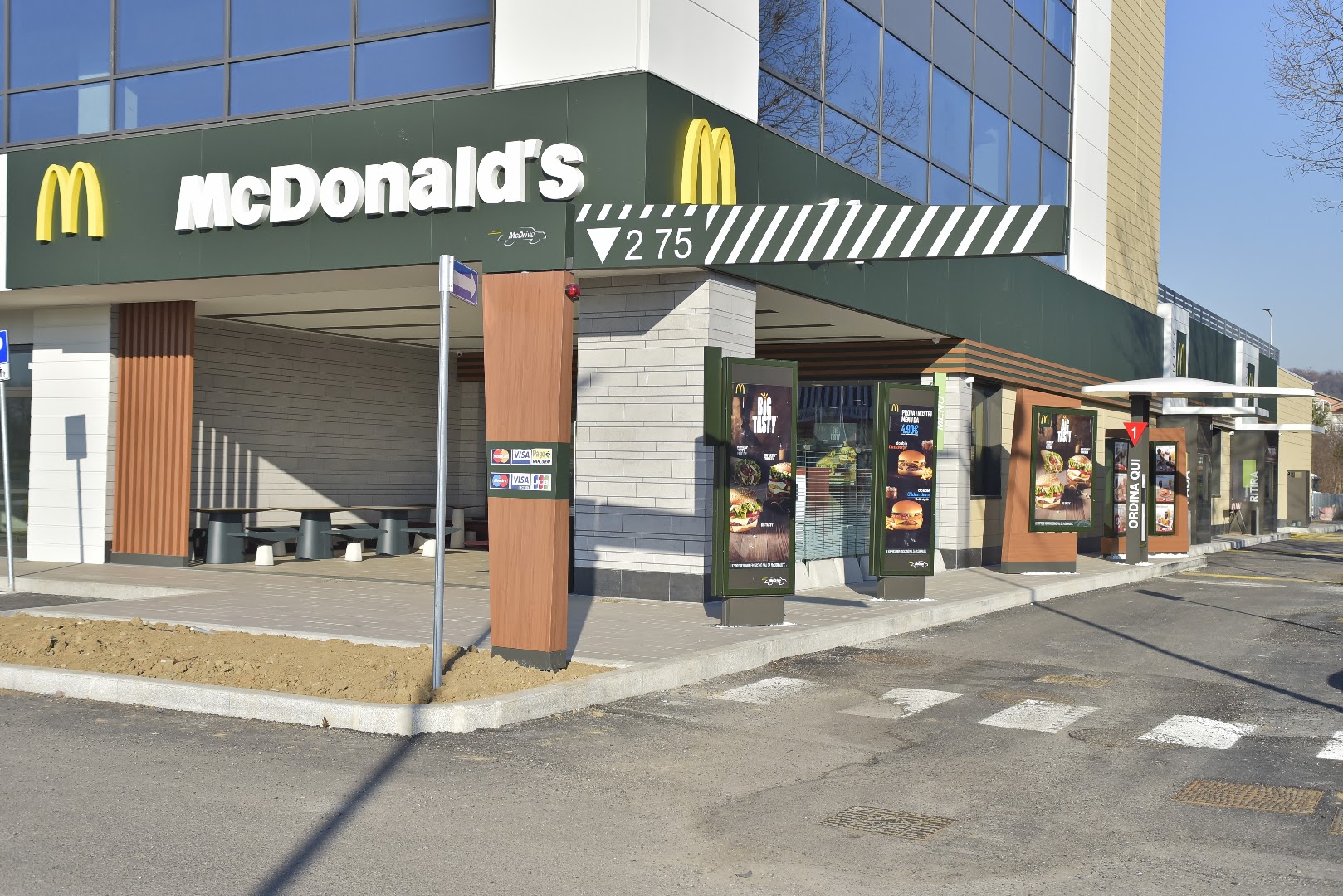 McDonald's Curno via Meucci